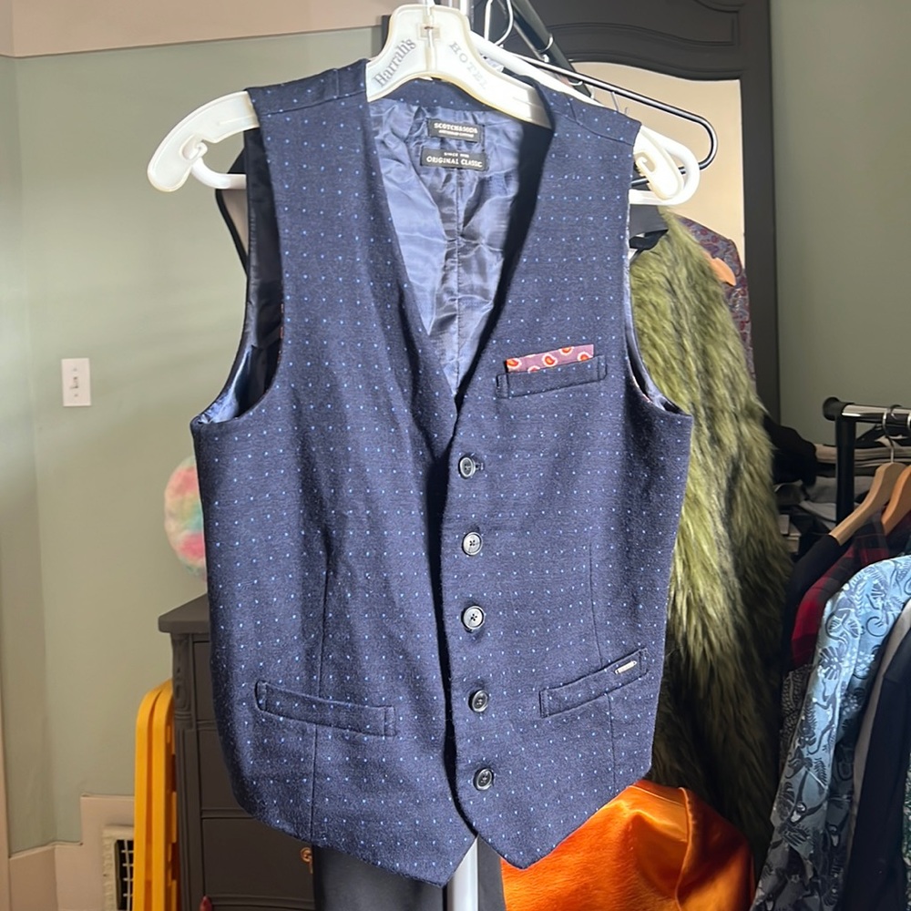 Scotch & Soda Men’s Suit Vest